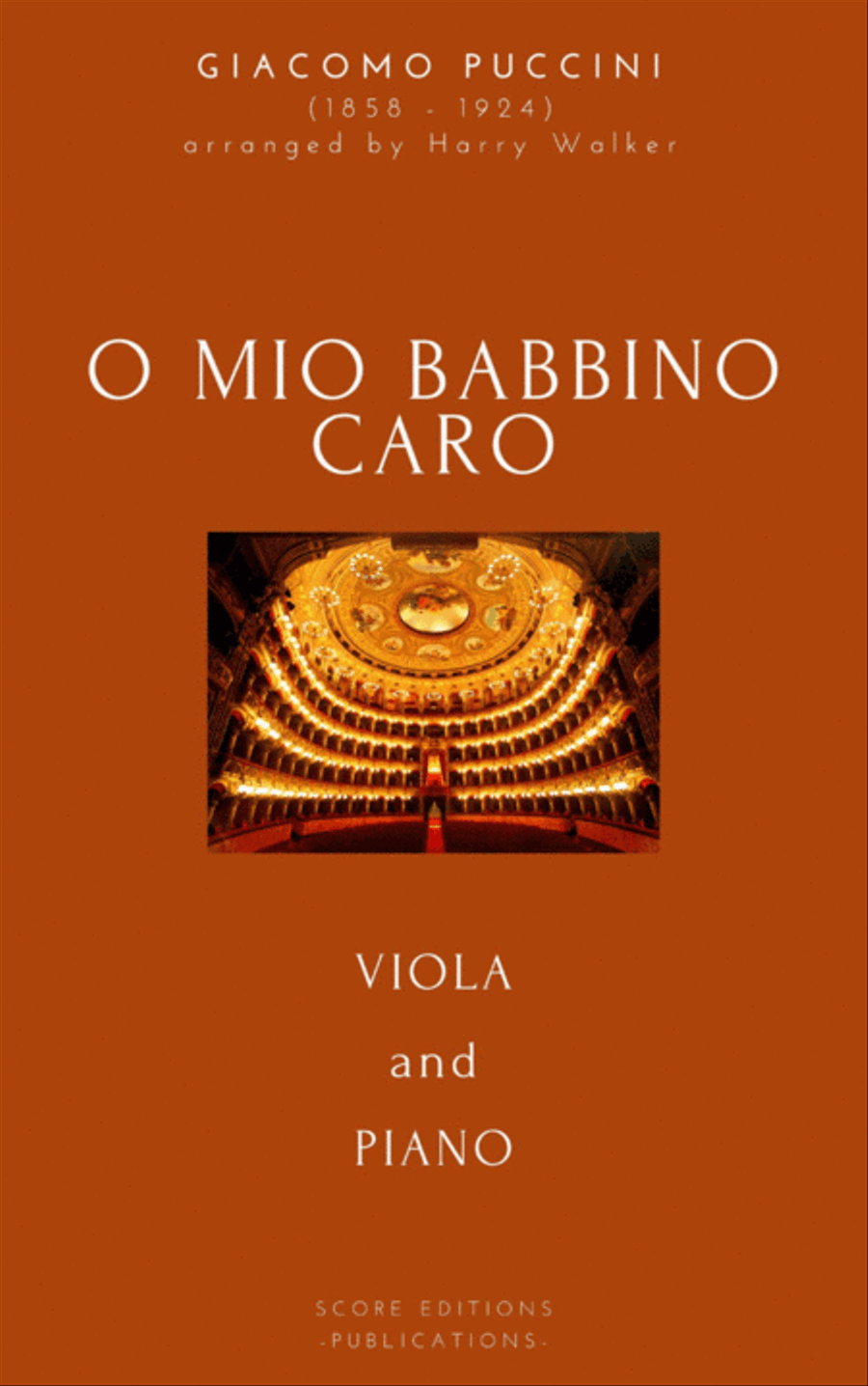 Puccini: O Mio Babbino Caro (for Viola and Piano) Piano scores gallery preview page 1