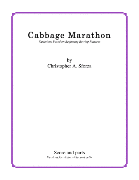 Cabbage Marathon image number null