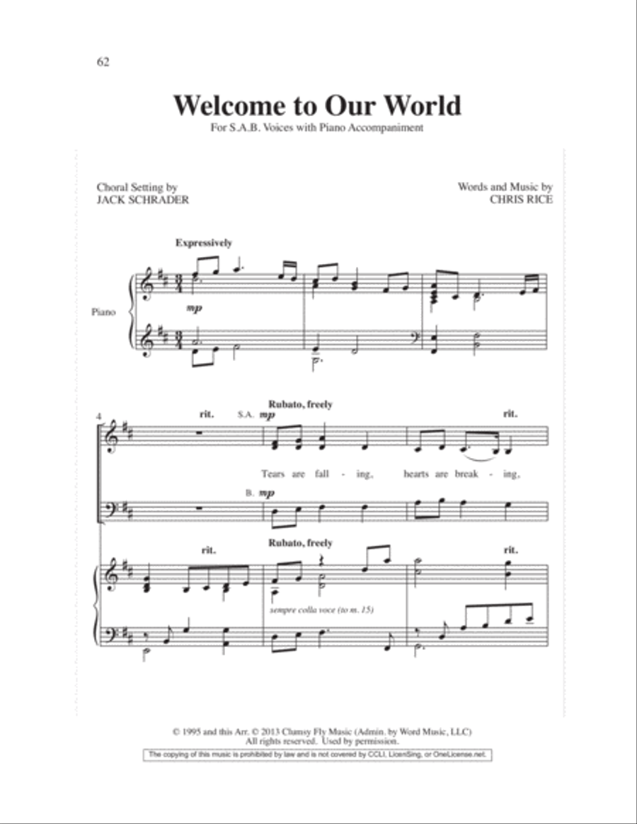 Easy Anthems, Vol. 3 3-Part scores gallery preview page 65