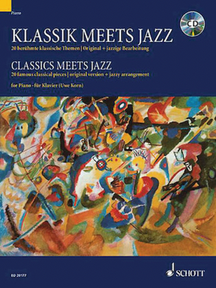 Book cover for Classics Meets Jazz for Piano