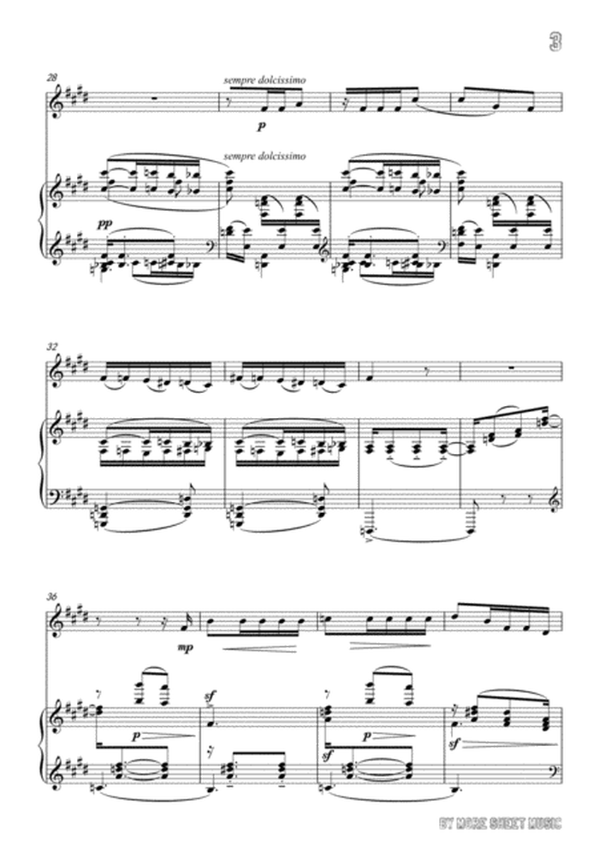 Debussy-'Tis the Languor of all Rapture, for Violin and Piano image number null