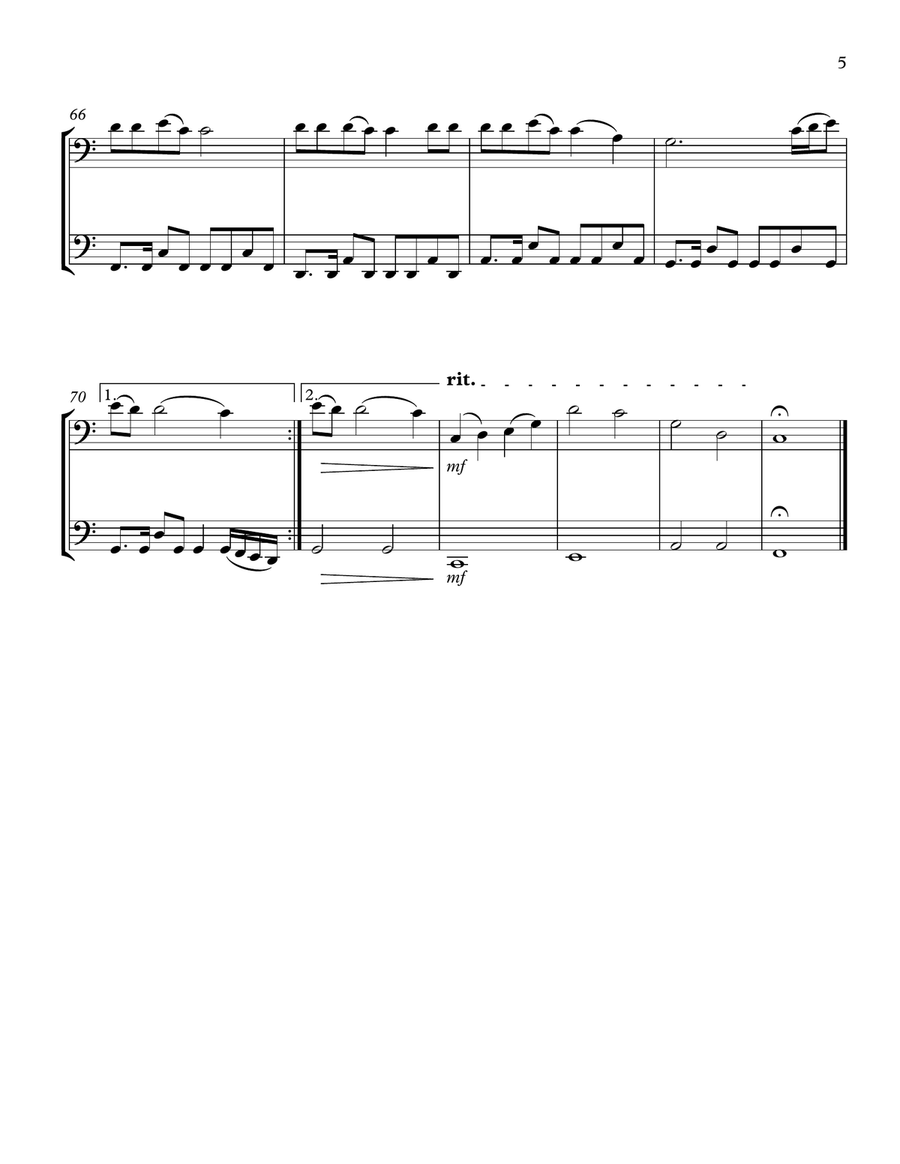 Love Me Like You Do String Duet scores gallery preview page 5