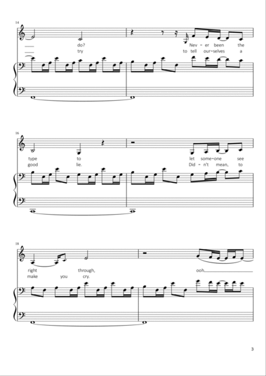I Love You Voice scores gallery preview page 3