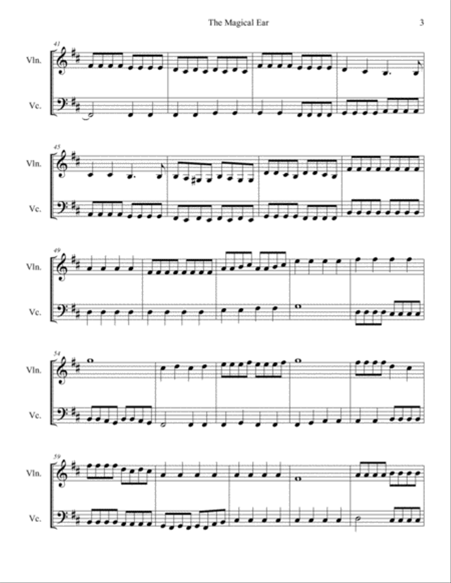 The Magical Ear Small Ensemble scores gallery preview page 3