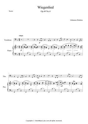 Wiegenlied Op.49, No.4 Lullaby in F