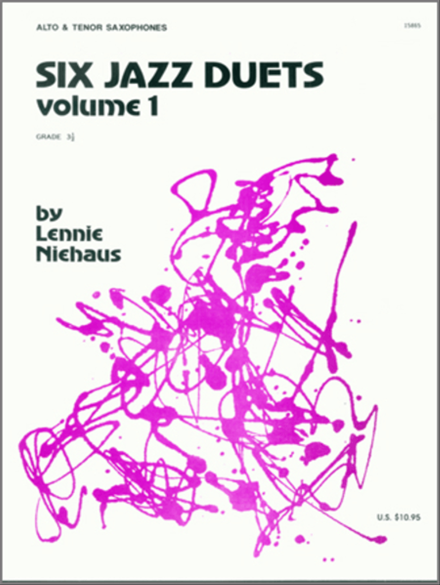 Six Jazz Duets, Volume 1 Woodwind Duet scores gallery preview page 1