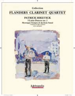 Latin Dances no.2 (Merengue) for Clarinet Quartet