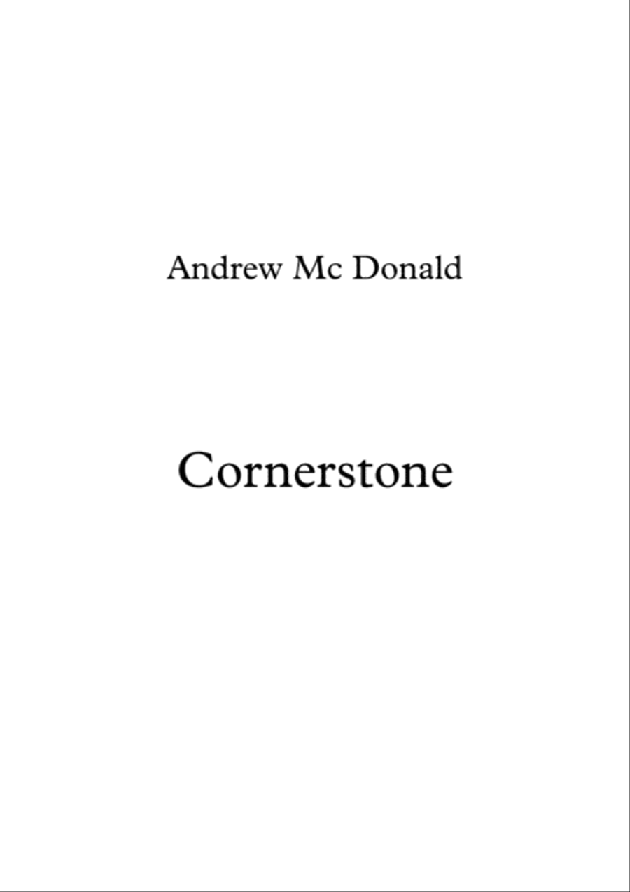 Cornerstone Voice scores gallery preview page 1