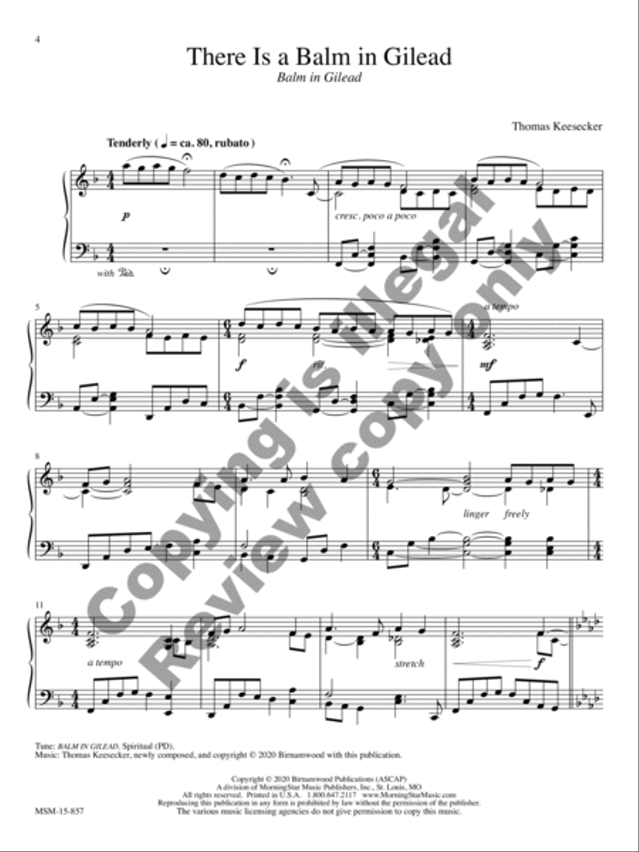 The Quiet Heart The Quiet Heart Piano Solo scores gallery preview page 4