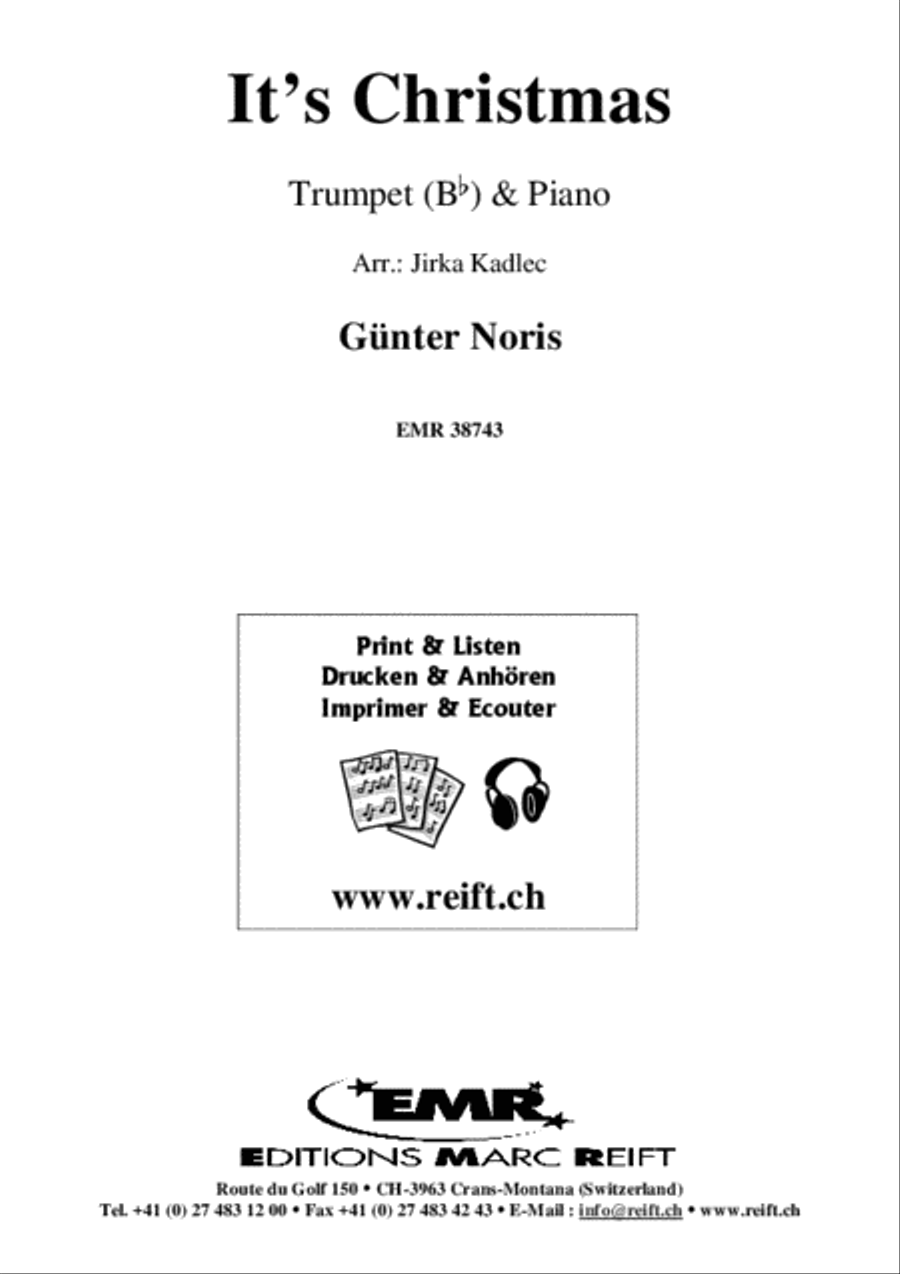 It's Christmas Trumpet Solo scores gallery preview page 2