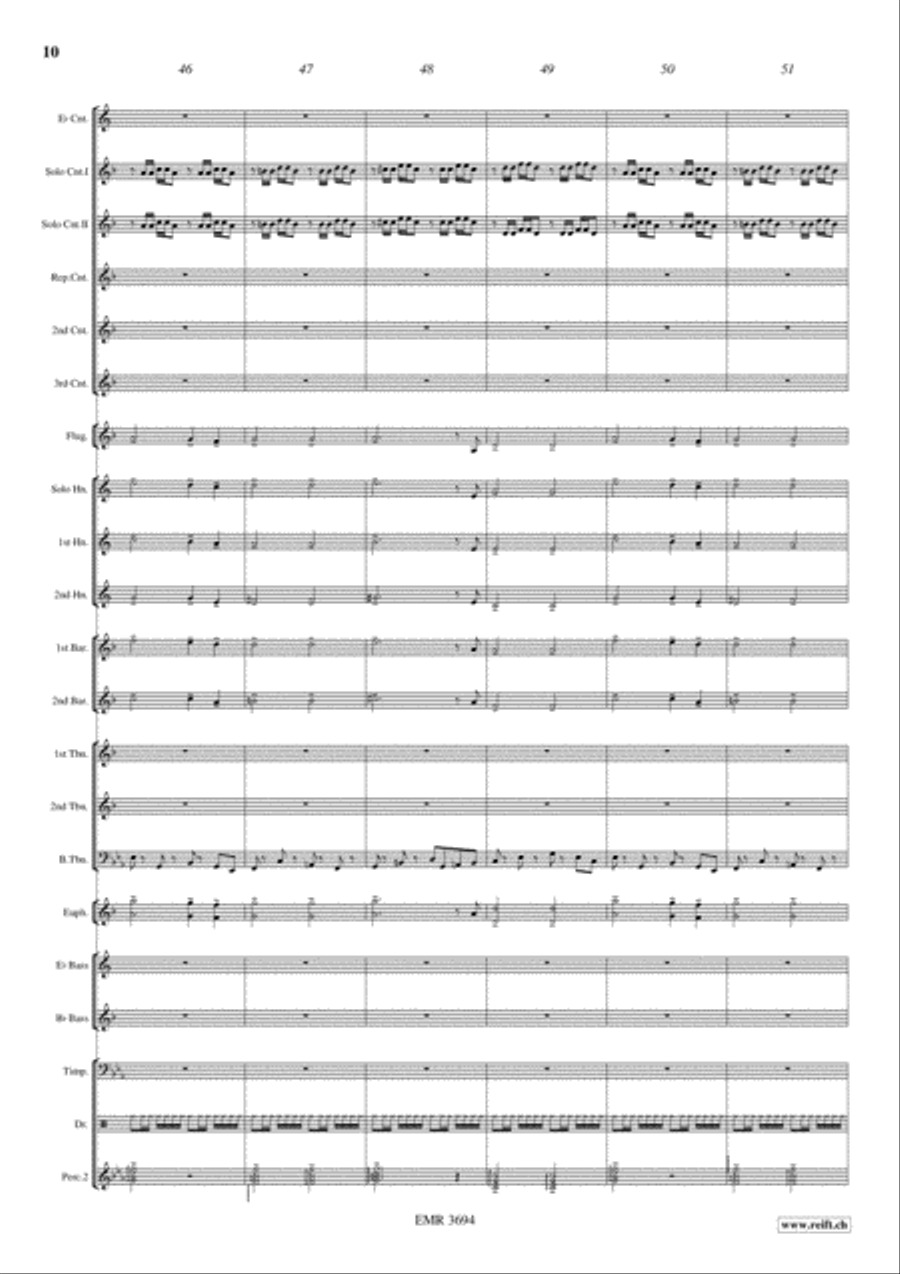 Thierry La Fronde Brass Band scores gallery preview page 11