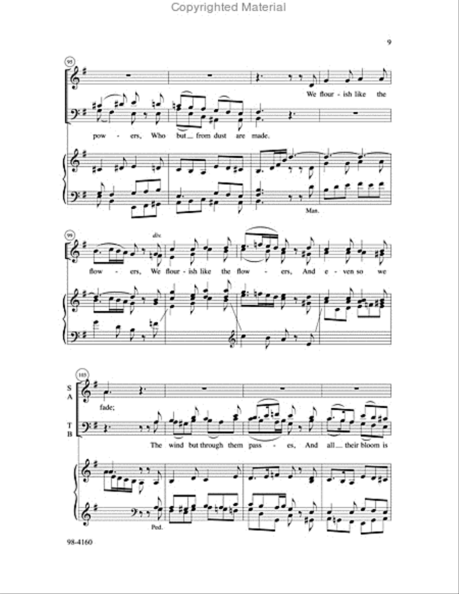 My Soul, Now Praise Your Maker 4-Part scores gallery preview page 5