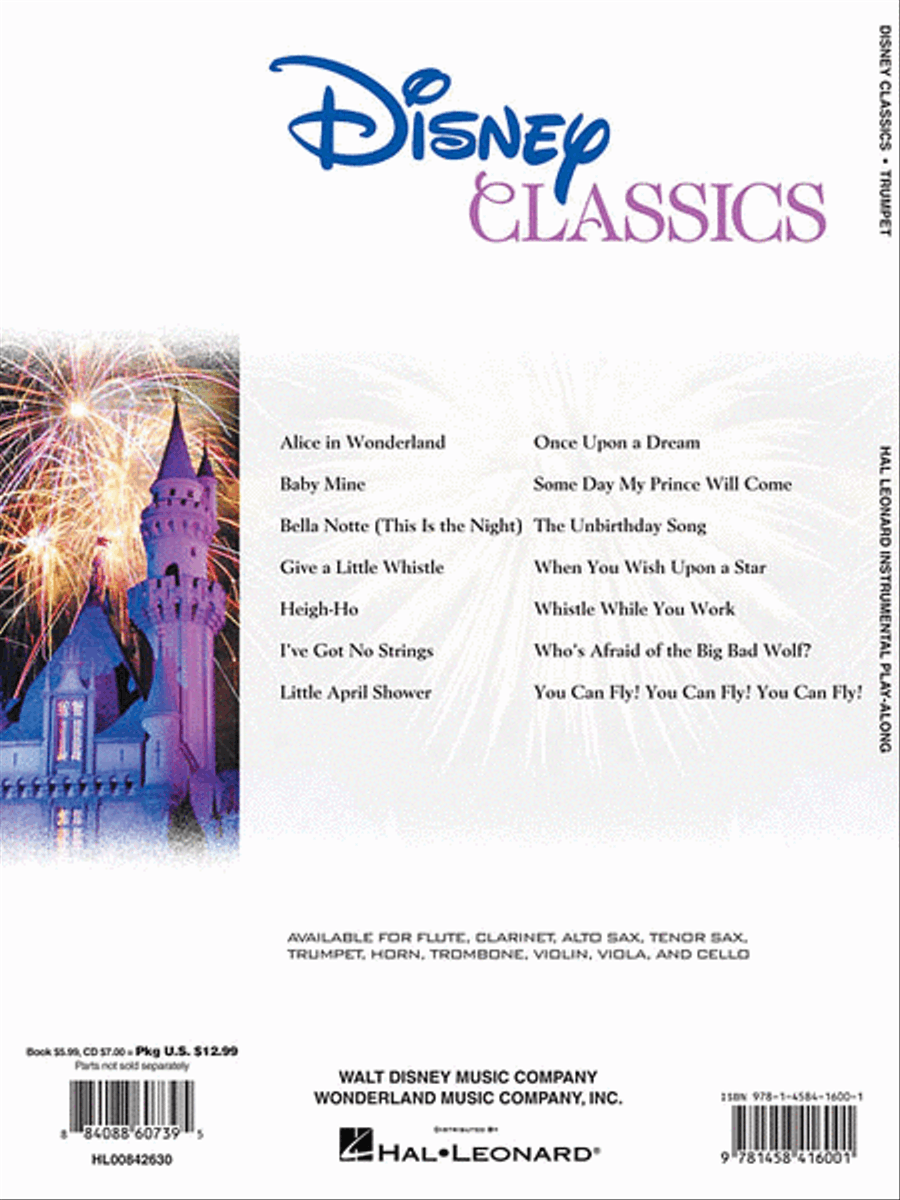 Disney Classics Disney Classics Trumpet Solo scores gallery preview page 2
