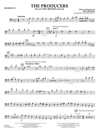 The Producers (arr. Ted Ricketts) - Trombone 2
