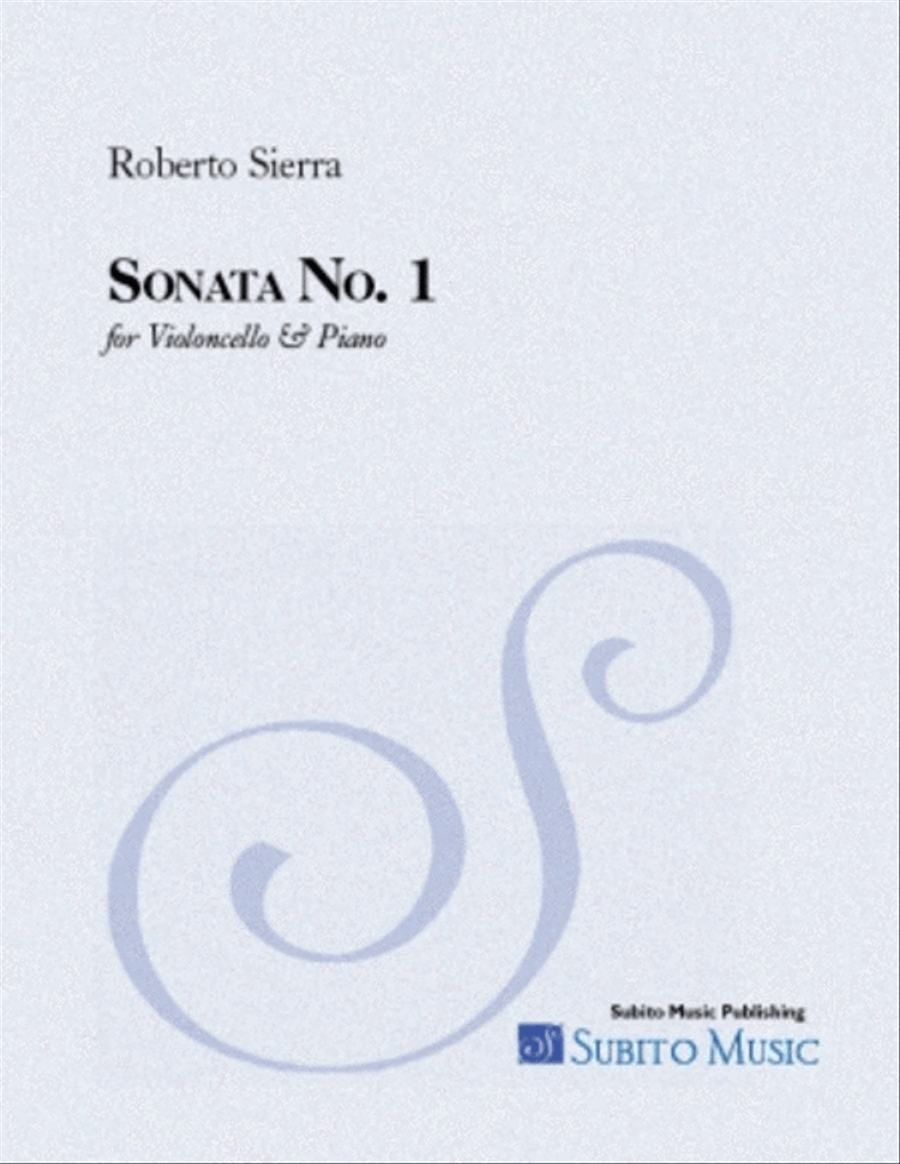 Sonata No. 1 Sonata No. 1 Piano Accompaniment scores gallery preview page 1