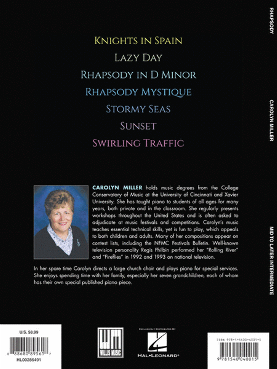 Rhapsody Piano scores gallery preview page 6