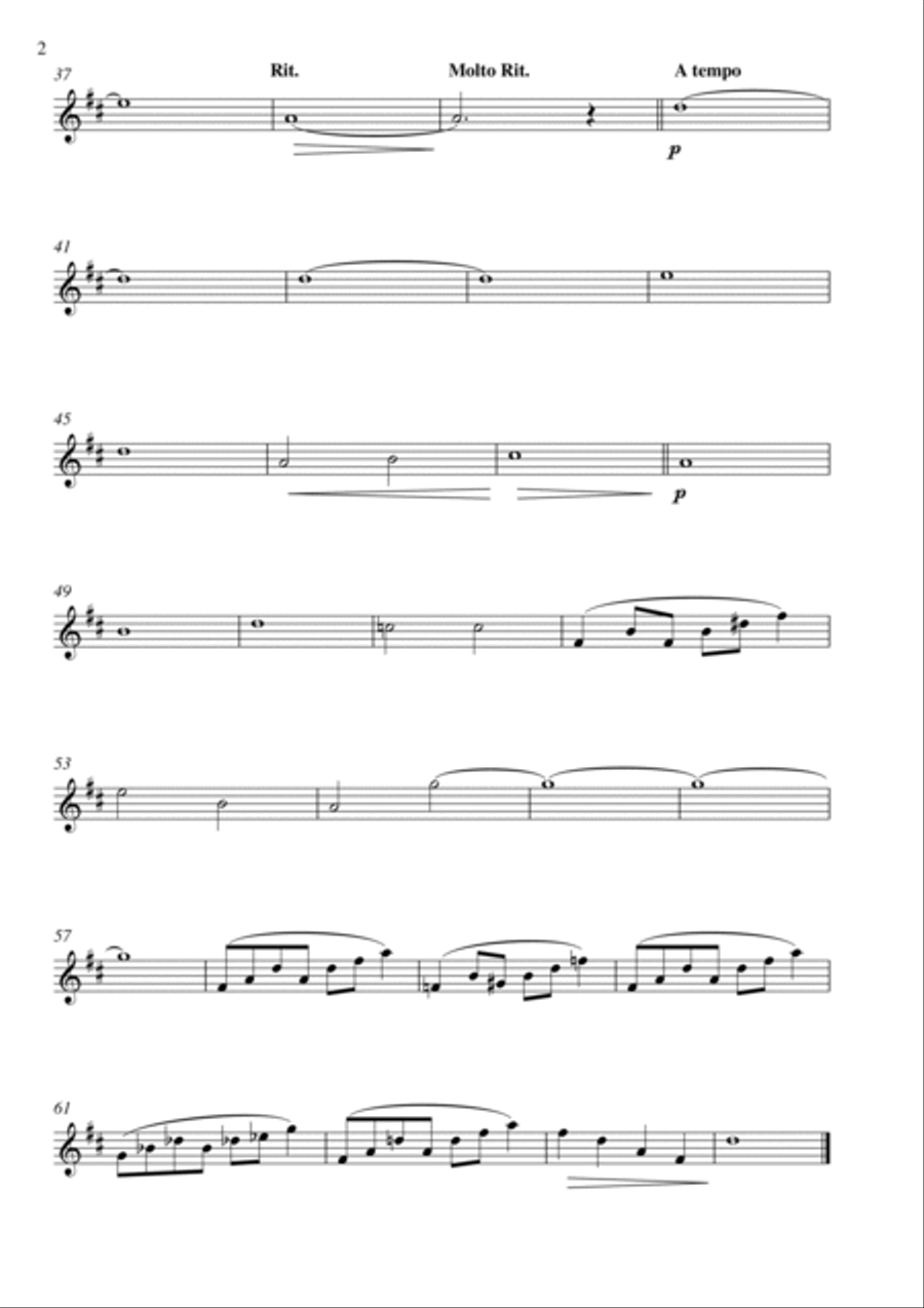 Meditation de Thais, parts Small Ensemble scores gallery preview page 2