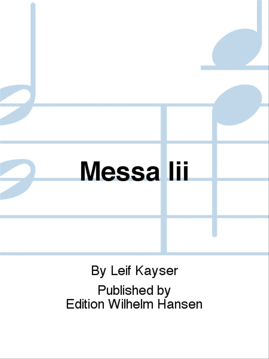 Messa Iii Messa Iii Mass scores gallery preview page 1