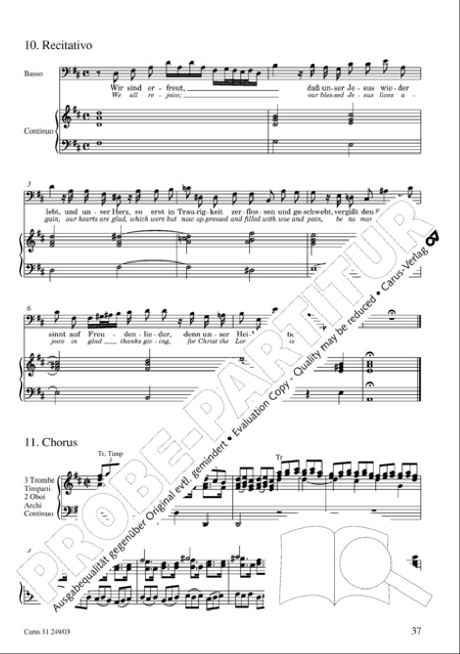Osteroratorium 4-Part scores gallery preview page 38
