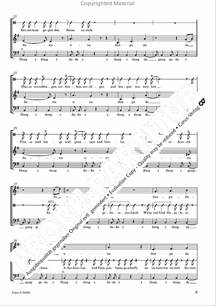 Flusse wie du 3-Part scores gallery preview page 10