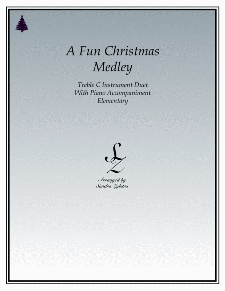 A Fun Christmas Medley (treble C instrument duet) image number null