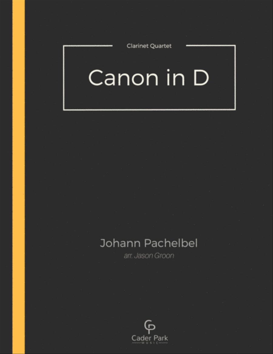 Canon in D Canon in D Woodwind Quartet scores gallery preview page 1