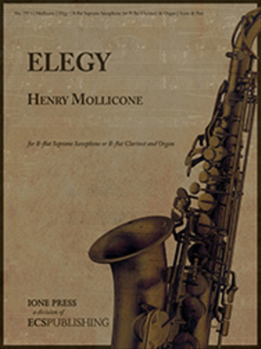 Elegy Elegy B-Flat Clarinet scores gallery preview page 1