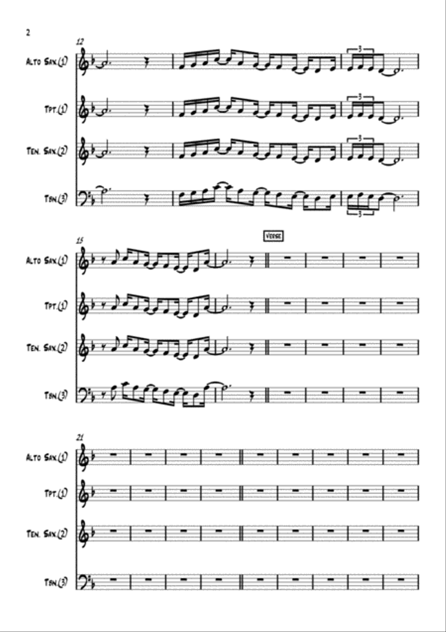 Bad Habit Small Ensemble scores gallery preview page 3