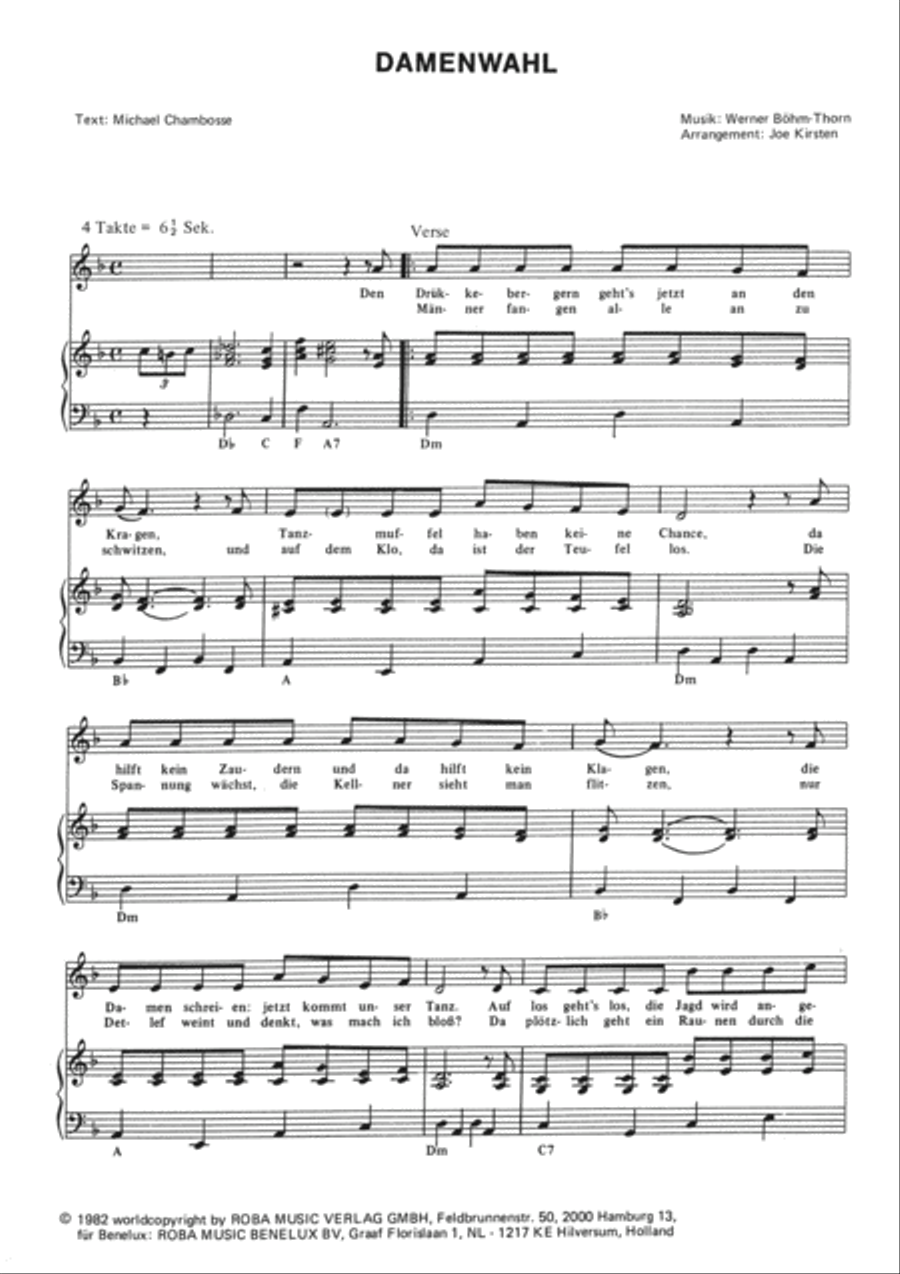 Damenwahl Voice scores gallery preview page 3
