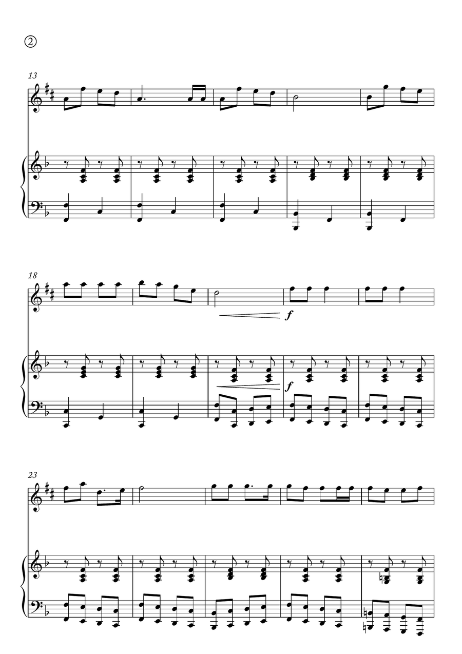 Jingle Bells Alto Saxophone scores gallery preview page 2