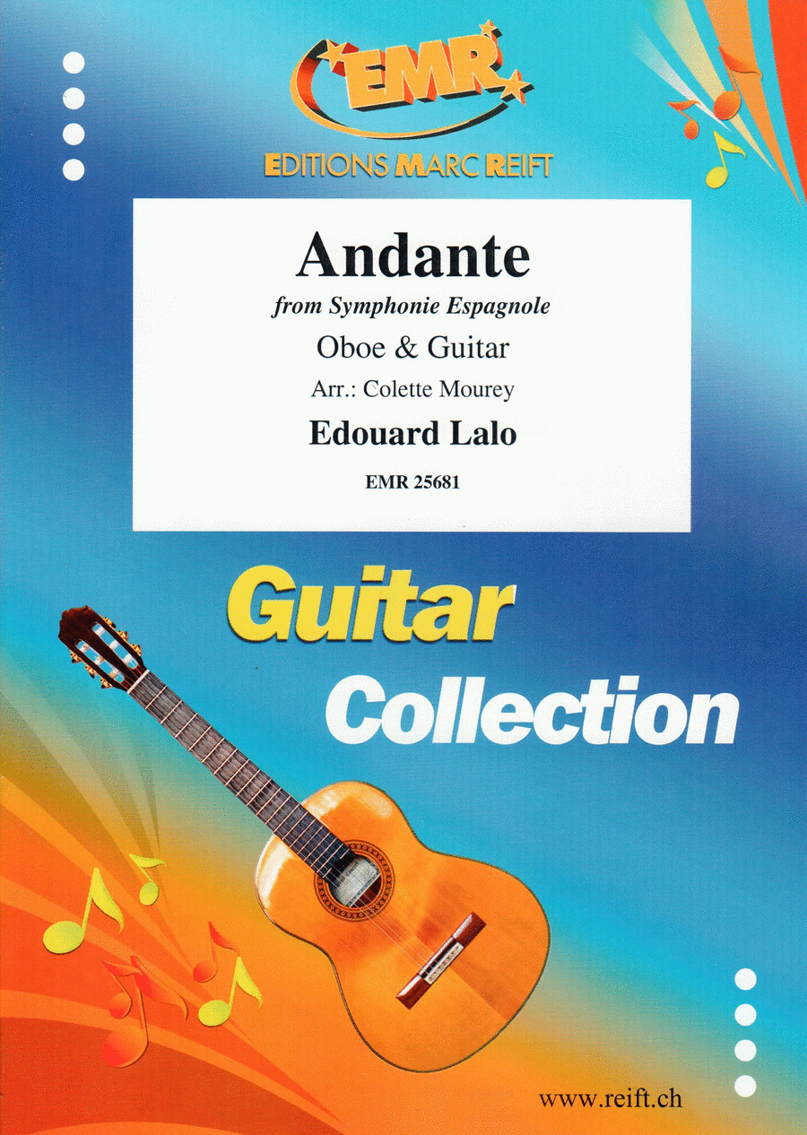 Andante Oboe scores gallery preview page 1