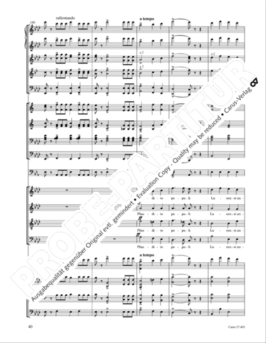Mottetto per San Paolino Mottetto per San Paolino 4-Part scores gallery preview page 41