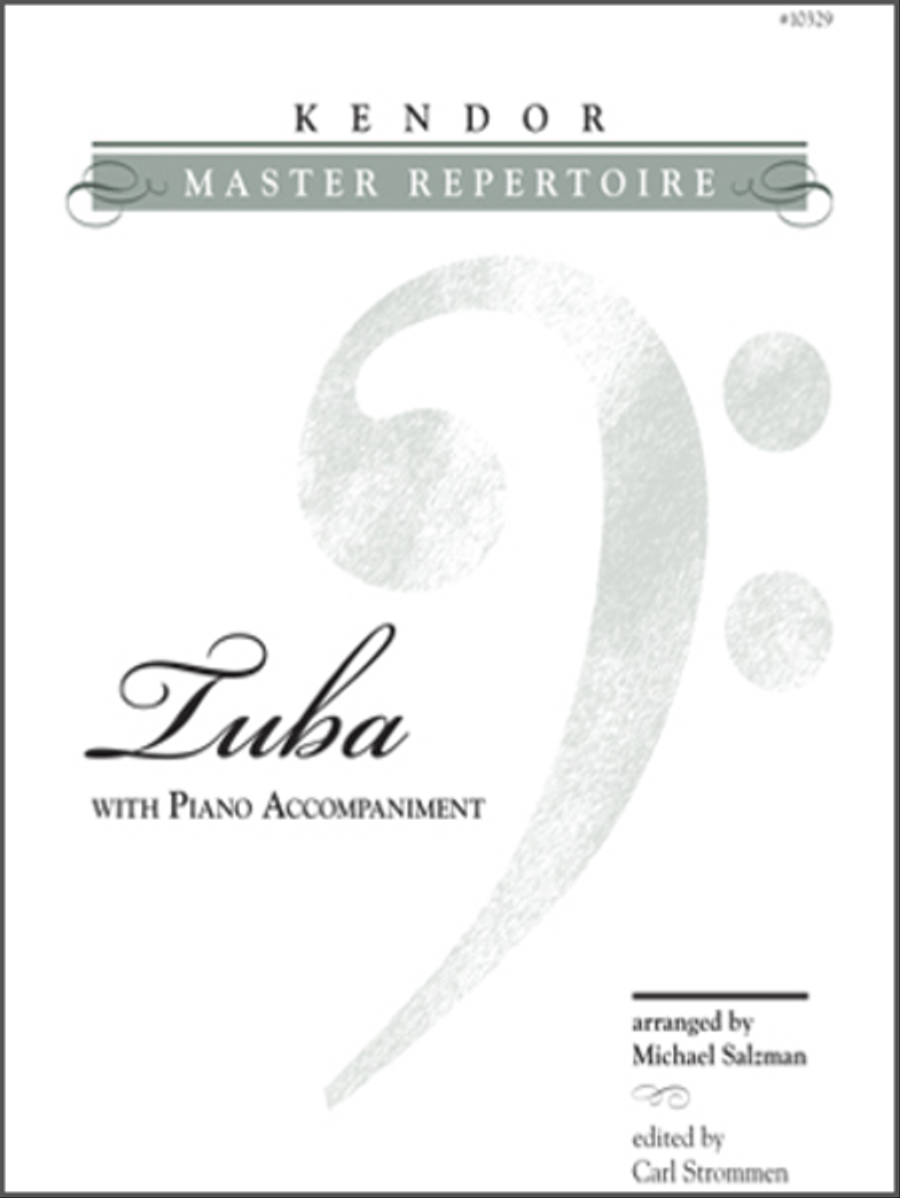 Kendor Master Repertoire - Tuba with Piano Accompaniment Tuba scores gallery preview page 1