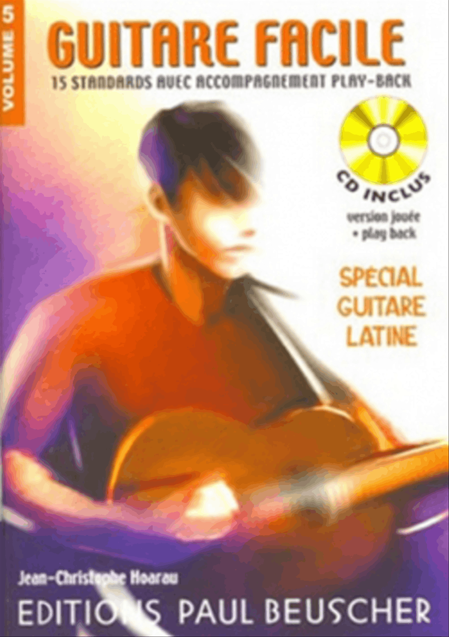 Guitare facile - Volume 5 special latin Acoustic Guitar scores gallery preview page 1