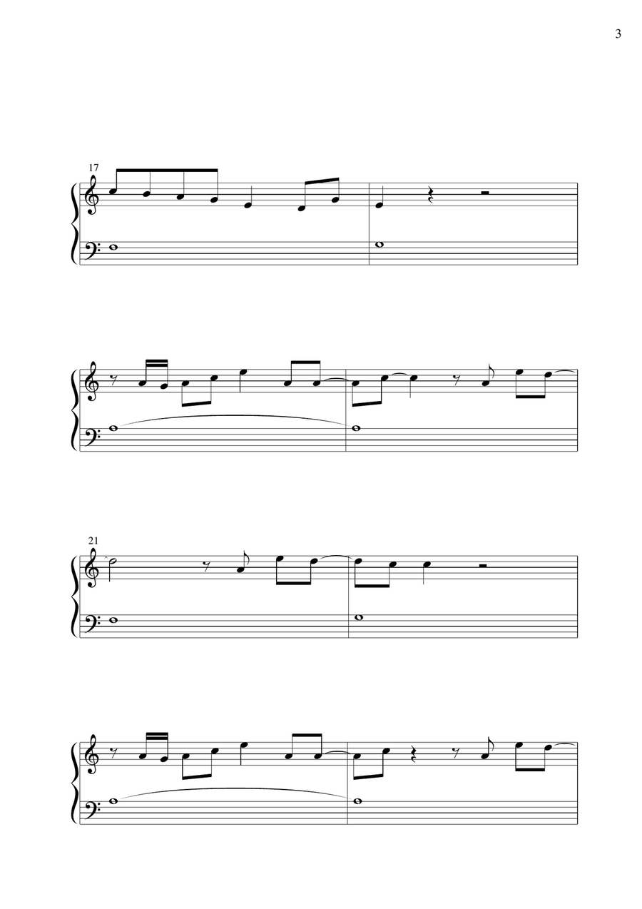Your Love (9pm) Piano Method scores gallery preview page 3