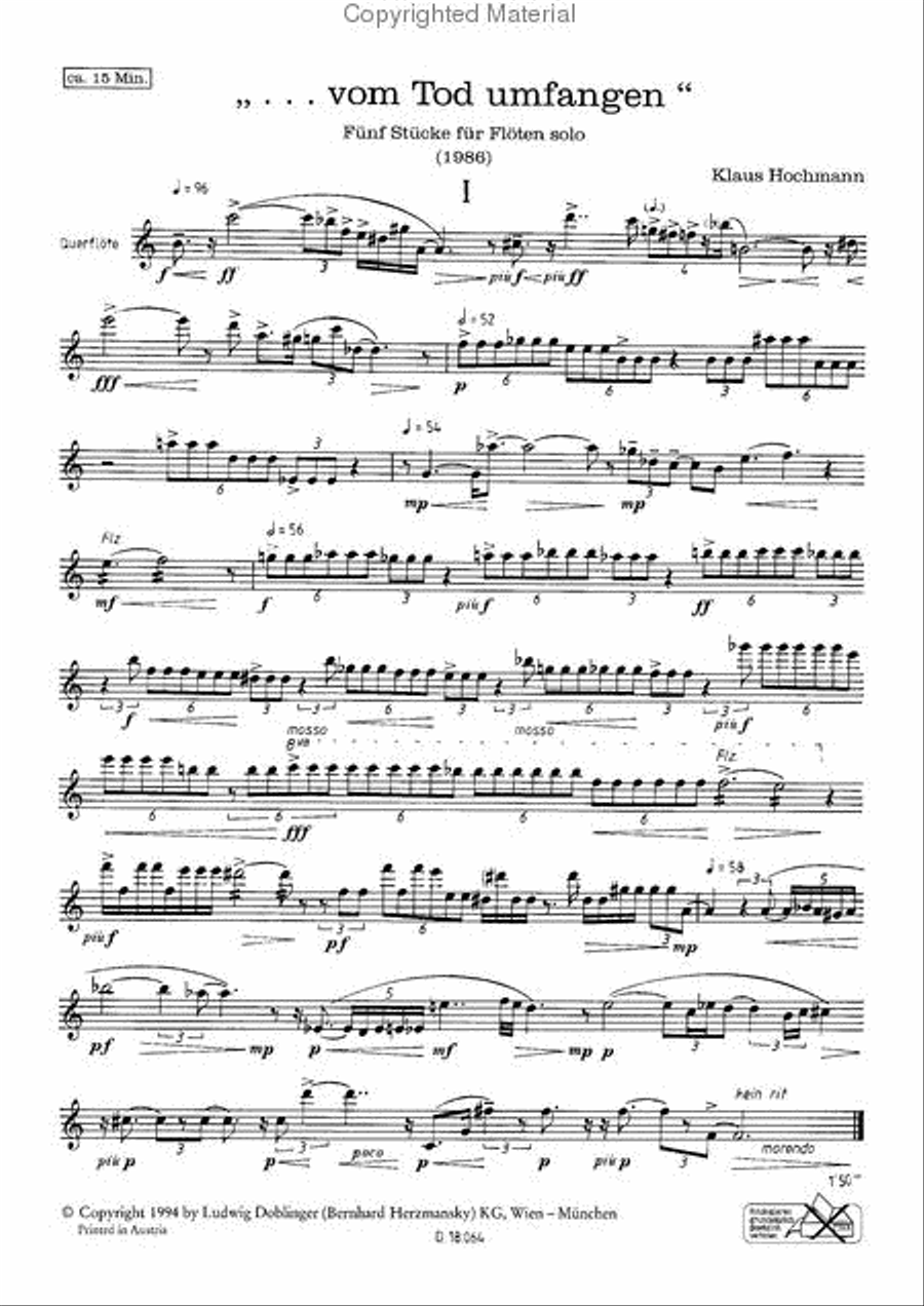 Vom Tod umfangen Vom Tod umfangen School and Community scores gallery preview page 2