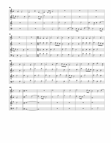 Ave Maria ... virgo serena (arrangement for 4 recorders)