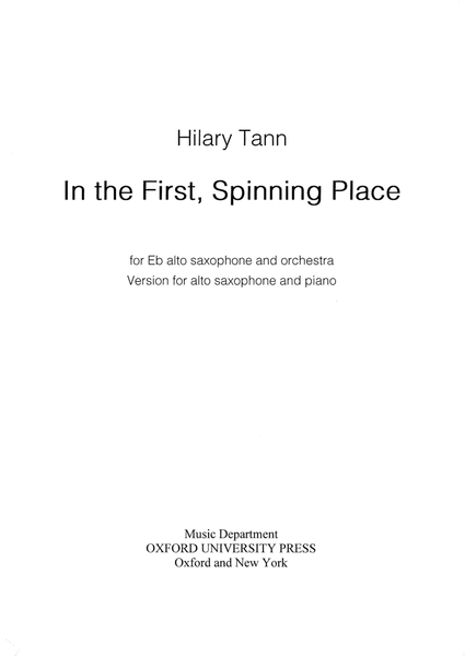 In the First Spinning Place