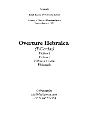 Overture Hebraica P/Cordas