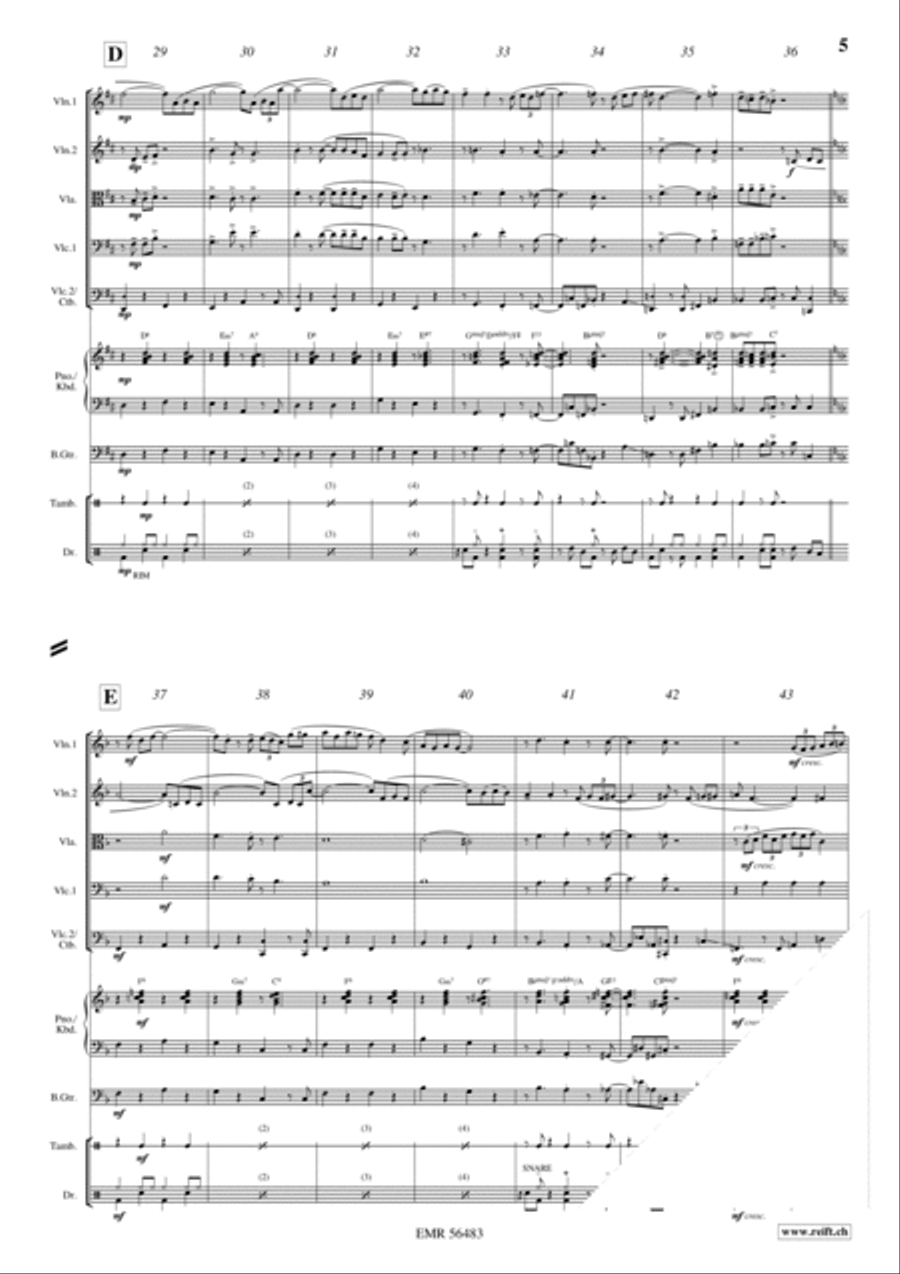 Makin' Whoopee String Quintet scores gallery preview page 5