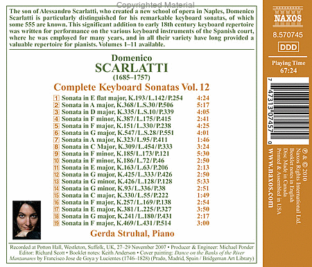 Volume 12: Complete Keyboard Sonata image number null