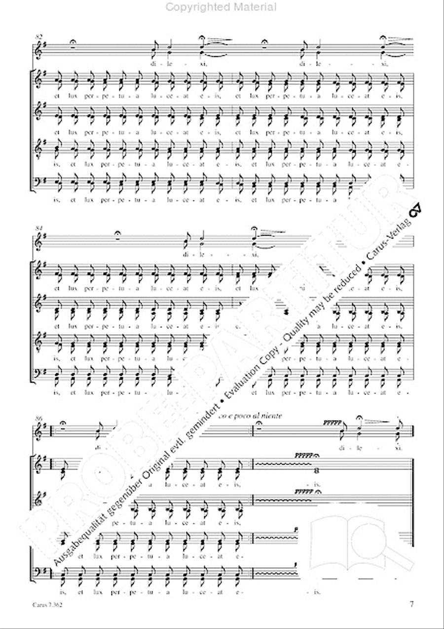 Dilexi 4-Part scores gallery preview page 8