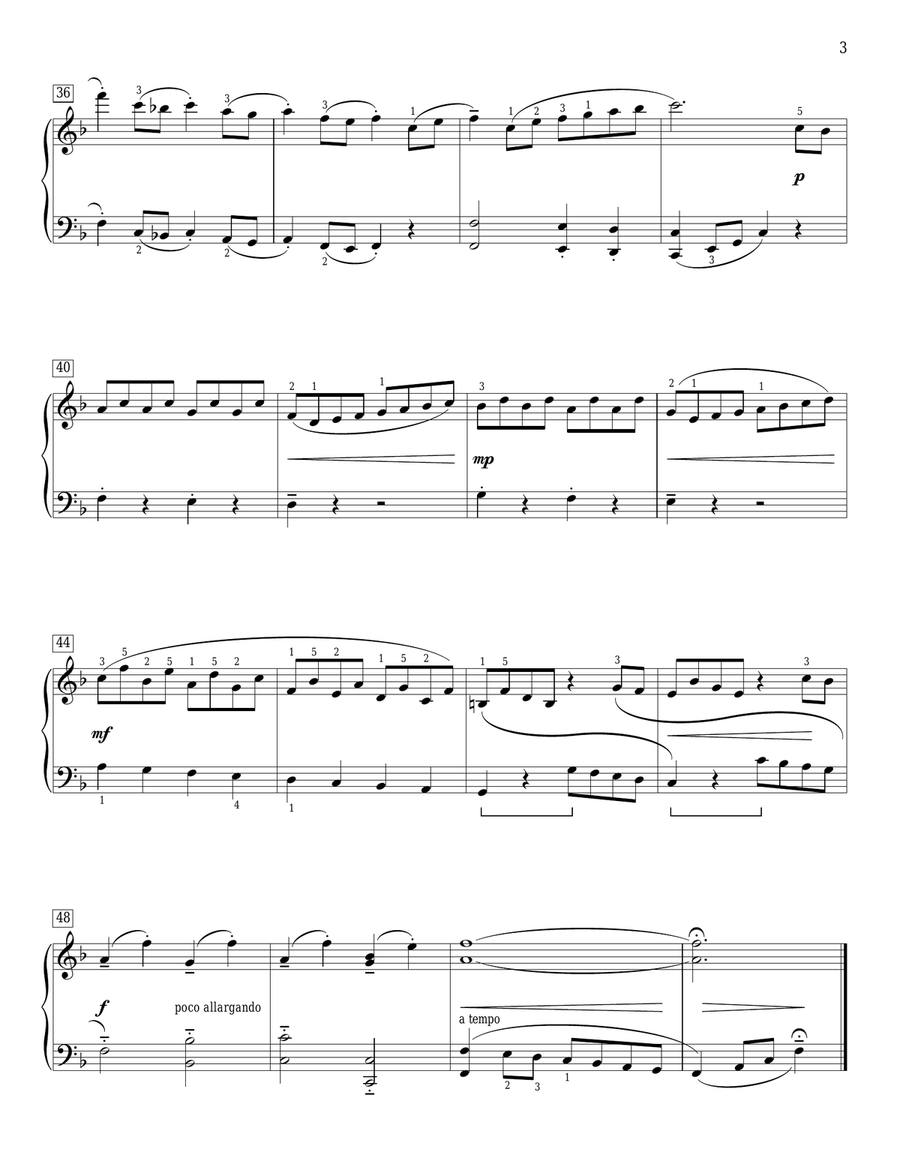 Sonatina In Classic Style Piano Method scores gallery preview page 3