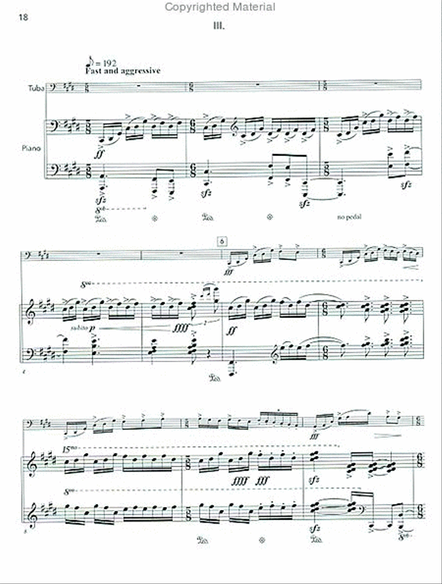 Tuba Concerto Tuba scores gallery preview page 5