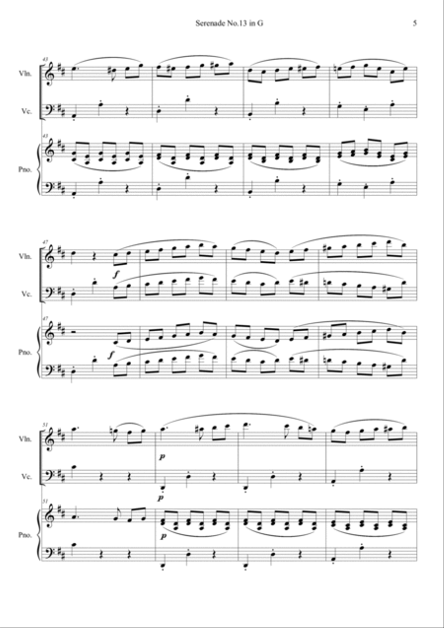 Serenade No.13 