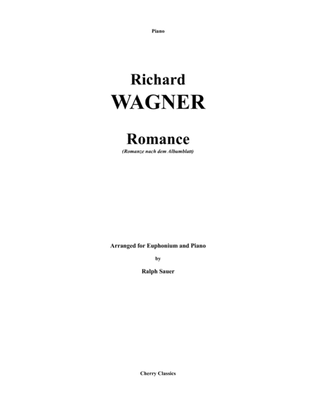 Book cover for Romance for Euphonium & Piano
