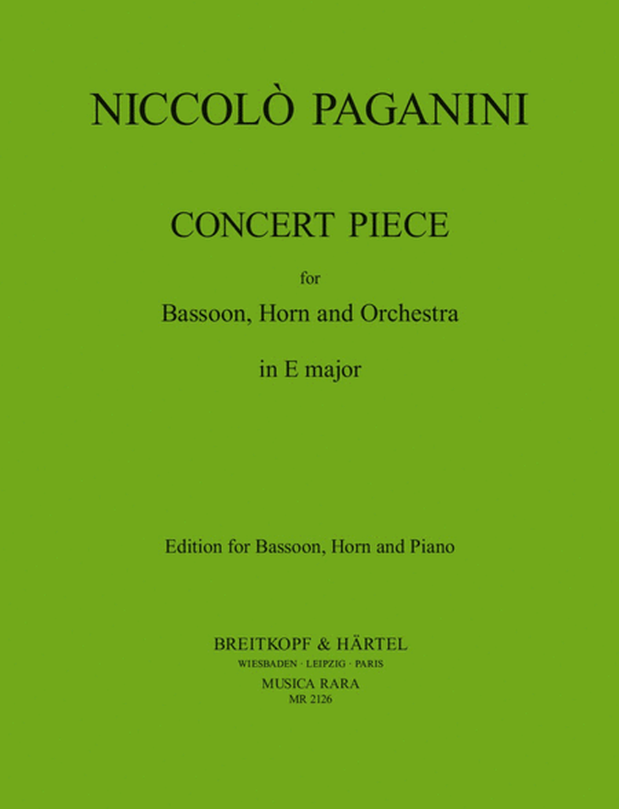 Concert Piece in E major