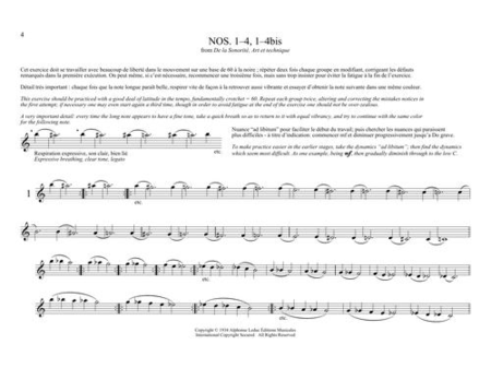 Selected Exercises for Flute