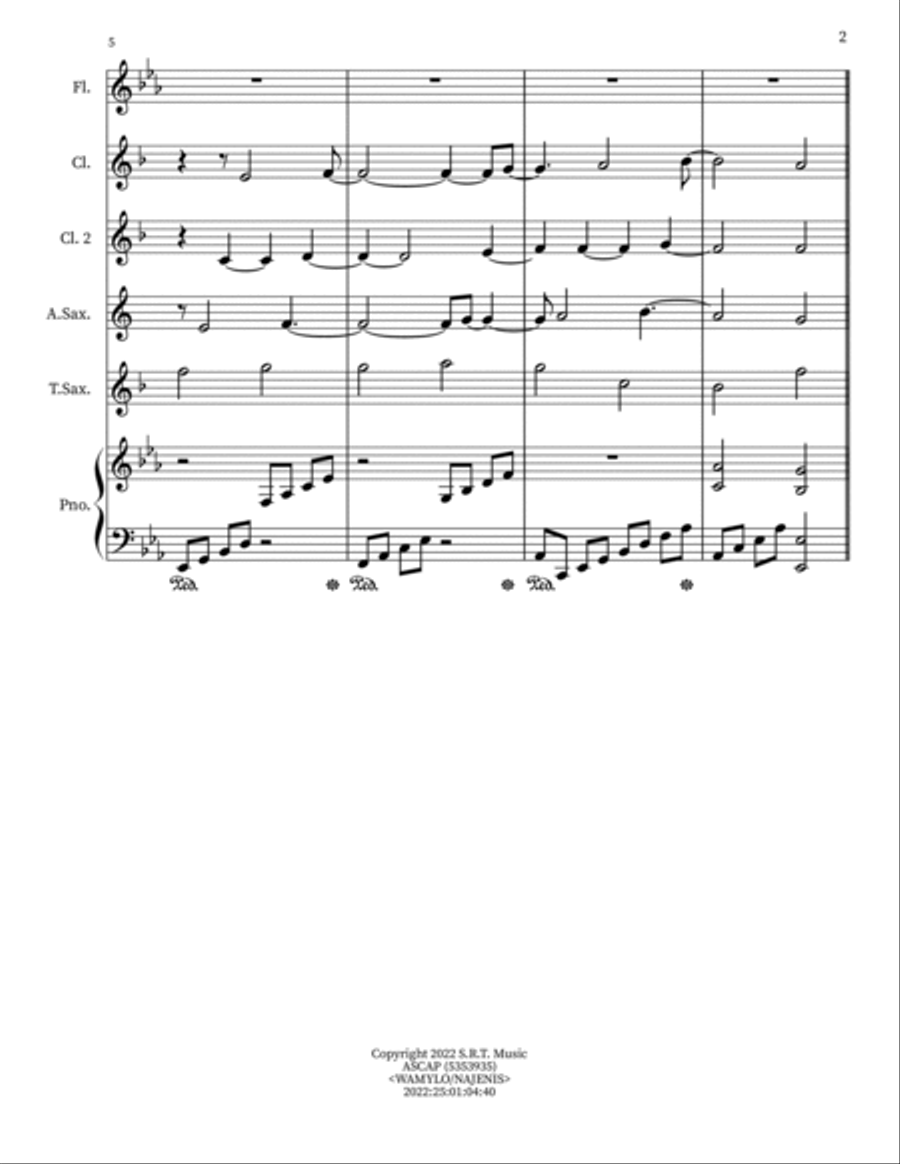 Remembrance Small Ensemble scores gallery preview page 2