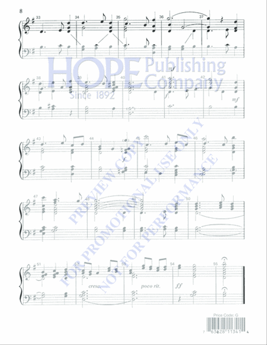 Thanksgiving Bells Thanksgiving Bells 3-Octaves scores gallery preview page 8